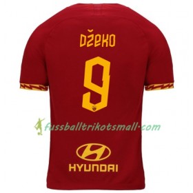 Fußballtrikots AS Rom Dzeko 9 2019-2020 Kurzarm Heimtrikotsatz kaufen